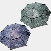 레져다오 64plus 밀리터리 52인치 FRP 파라솔, 카모 그레이