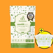 환불보장 100% 맘블레스 오리 1.2kg 소프트 반습식 시니어 노견사료 노령견 기호성 강아지 사료 (전연령견용)