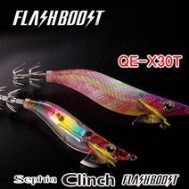 시마노 세피아 클린치 플래시부스트 QE-X30T (3호/15g) 루어낚시 하드베이트 무늬오징어에기, 008