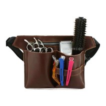 소가죽 애완미용가위집 애견미용 가위집 동물병원, 옐로우 가죽 더블 백