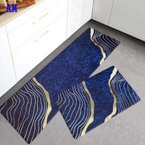SKANDSALO 북유럽 PVC 싱크대 주방매트 발매트 특대 현관 깔개, AM_45x150cm