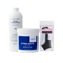 엠씨베스 울트라 화이트나인토니 탈색제 파우더 500g + 산화제 1000ml 랜덤발송 + 염색도구 세트, 9세트