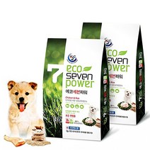 반려동물협동조합 에코세븐파워 15kg 대포장 강아지눈물사료 진돗개사료 노견사료 애견사료, 닭