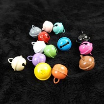 컬러 방울 재료 22mm 1P 마크라메 모빌 딸랑이 만들기 DIY 열쇠 고리 공예 키링 소리 미니 액세서리 반려동물 비즈 파스텔 부자재, M_민트