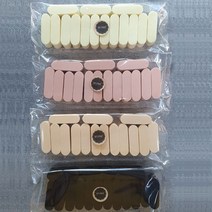 대용량 하이드로 스펀지 30P 물먹으면 커지는 메이크업하우스스펀지 웨지퍼프, 믹스(노랑+핑크베이지)