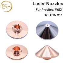 Precitec WSX 싱글 더블 레이어 직경 28mm 구경 0.8-5.0mm P0591-571-0001 파이버 레이저 커팅 헤드 용 BRH 레이저 노즐, 02 Double Layer_05 1.8 미리메터