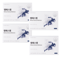 여에스더 무릎 관절 영양제 건강기능식품 엠에스엠 여에스터 여예스더 여예스터 건강기능식품 닥터에스더 에스더포뮬러 건강기능식품 약1개월, 60정, 4개