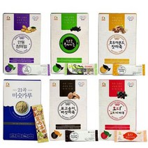 식사대용식 안동 참마밀 미숫가루 검은콩 파우치 30포, 1, 호두아몬드잣 마죽30포