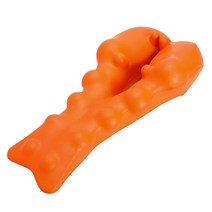 목 마사지기 Neck Shoulder Soothing Stretcher Relaxer Cervical Chiropractic Traction Spine Massage Instru, 01 orange