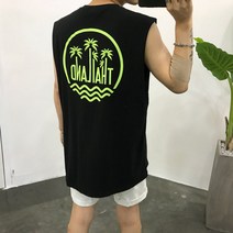 아일랜드 라운드 민소매 티셔츠