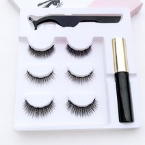 자석속눈썹 셀프 연장세트 반영구 마그네틱속눈썹 NO접착제, 믹스 세트 3쌍