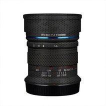 AF12 F2 렌즈 스티커 Sony E Mount 프리미엄 스티커 보호 가드 필름 용 Samyang 12mm F2.0 AF 렌즈 용 비닐 데칼 스킨, Mamba Black