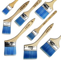 페인트붓 수성 유성 겸용붓 미장 셀프인테리어, 꺽기붓2인치4호