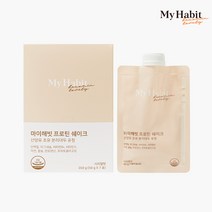 마이해빗 프로틴 쉐이크 산양유 초유 분리대두 유청 (50g x 7개입), 350g, 1개