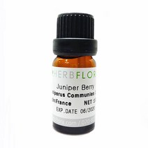 허브플로라 주니퍼베리 아로마 에센셜 오일, 10ml