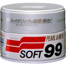 SOFT99 자동차 왁스 Nusoft 99 New Hanneli Pearl Metallic 320g 00027, 기본, 1개