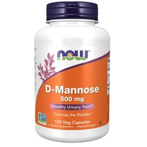 나우푸드 디만노스 D 만노오스 500mg 120배지캡슐