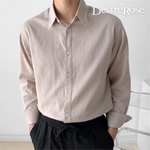 디자이어로즈 디자이어로즈 남성 플레인 면린넨 셔츠 11color (9075168)