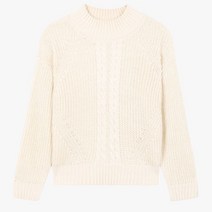 셀러허브 1 일로딜로 SH02 (모던) 말랑 오버핏 펄니트 풀오버 IDKA22N3Z