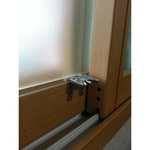 [둥지산업] 창문 빗장걸이 (창살없는 방범창) 6개세트, 상세 설명 참조