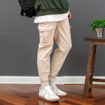 키작은남자 리트문 카고 조거 팬츠