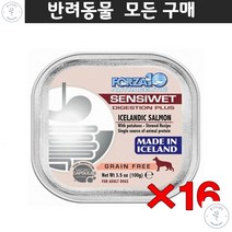 슈나우저 노령견사료 식이알러지 개선 소형견 주식캔 16p 포메라니안 퍼그