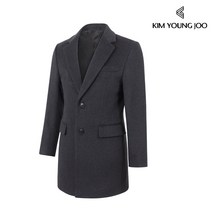 김영주 남성 가을 초겨울 캐시미어 트레드 코트