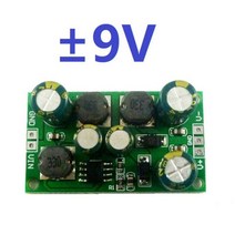 2in 1 8W 부스트 벅 듀얼 + 전압 보드 3-24V ~ 5V 6V 9V 10V 12V 18V ADC DAC LCD op-앰프 스피커, Output 9V