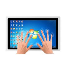 미니 PC 컴퓨터 산업용 패널 올인원 정전식 스크린 내장 태블릿 21.5 인치 19 17 8G RAM 128G SSD 컴, 01=17inch_J18008G128G