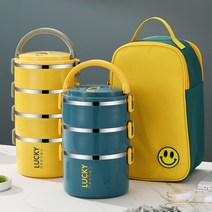 보온 도시락통 분리유청 신기 다층 대용량 2인용 반찬 한겨울 직장인을 기타보관용기