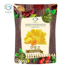푸른들판 스위트 건 망고 500g 슬라이스 말린 건조 망고 말랭이, 단품