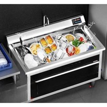 업소용 초음파 식기 세척기 식당용 식당 대형 깨끗한 과일 야채, 상세 페이지 참고, 2.4m 올인원 식기세척기 야채세탁기 초음파+오존버블