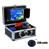 어군탐지기 어탐기 유선 무선 낚시 GPS 플로터 3d 스마트 Eyoyo EF07B 수중 얼음 낚시 카메라 LED 어군 탐지기 겨울 잉어 낚시 태클 액세서리 카메라 720P 7 인, 30M Infrared LED