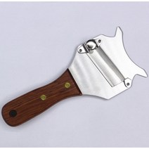 트러플슬라이서 치즈슬라이서 송로버섯 치즈대패, 나무 손잡이 트러플슬라이서 - 플랫