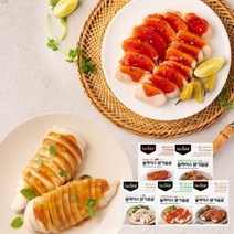 아임닭 소스 슬라이스 닭가슴살 5종혼합, 30개, 130g