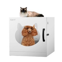Garrl 반려동물 스마트 드라이룸 자동건조기 강아지 고양이 드라이기 애견 건조함 가정용 펫 드라이룸, 화이트