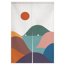 록신 패브릭 커튼 홈 침실 부엌 그늘 커튼