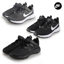 [나이키] 키즈 레볼루션6 PS 주니어 아동 찍찍이 런닝 운동화 3종 택일