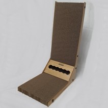 PETCA 우드 DIY 고양이 수직 스크래쳐 소파 장난감 대형, 56cm