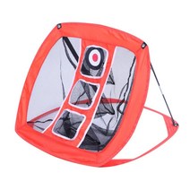 실내 골프연습 폴대지지 네트망 골프장비 골프배우기, 세트상품블랙