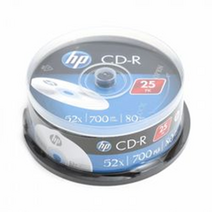 공시디모음 CD-R CD-RW DVD-R DVD-RW 음악 영화 병원 공cd, CD-R 25P CAKE