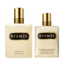 아라미스 애프터 쉐이브 스킨 200ml (플라스틱병) + 로션 120ml (유리병) 세트