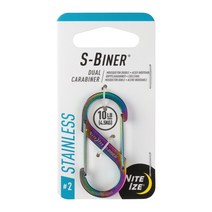 NITEIZE 나이트 아이즈 에스비너 스테인레스 카라비나 #2 스펙트럼 SB20307 일본, 상세페이지 참조, 상세페이지 참조