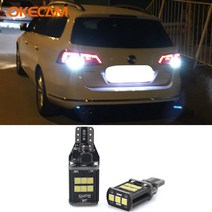 자동차 라이트 어셈블리 LED 전구 canbus t15 w16w led car backup reverse light 램프 for volkswagen vw passat b7 6, 하얀