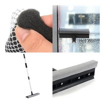 길이조절식 안테나 유리닦이 물기제거 아파트베란다창문청소, 상세페이지 참조