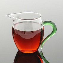 로하티 컬러무드 내열유리 숙우 투명 공도배 그린, 그린 350ml