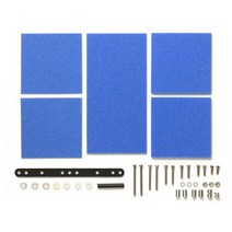 타미야 미니4륜옵션 [15512] Brake Sponge Set Mild 1 2 3mm Blu