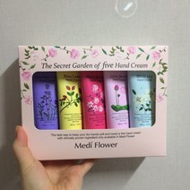 메디플라워 더 시크릿가든 5종 핸드크림 + 쇼핑백, 250g, 3세트