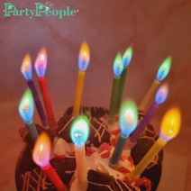 무지개초 불꽃초 예쁜 생일 특이한생일초