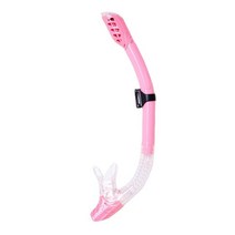 스킨스쿠버 JSJM-다이빙 스노클링 전문 수영 다이빙 호흡 튜브 호스 드라이 성인 어린이 수중 장비, [07] Trans Pink-Tube